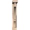 Ekena Millwork Balboa Block Smooth Bracket w/ Offset Brace, Douglas Fir, 3 1/2"W x 18"D x 22"H BKT0402X18X22BOA05SDF - alternate 4